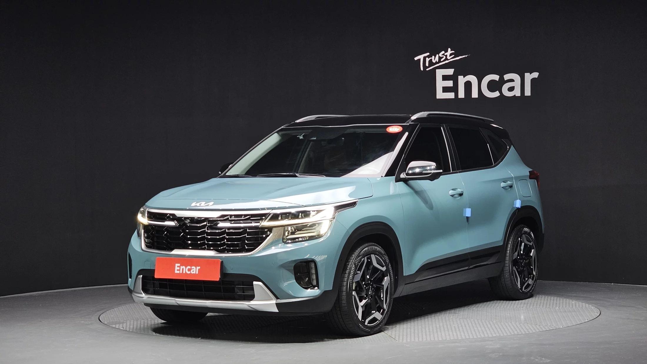 Kia Seltos Gasoline 1.6 Turbo 2WD Signature, 2023 г. 35829 км.