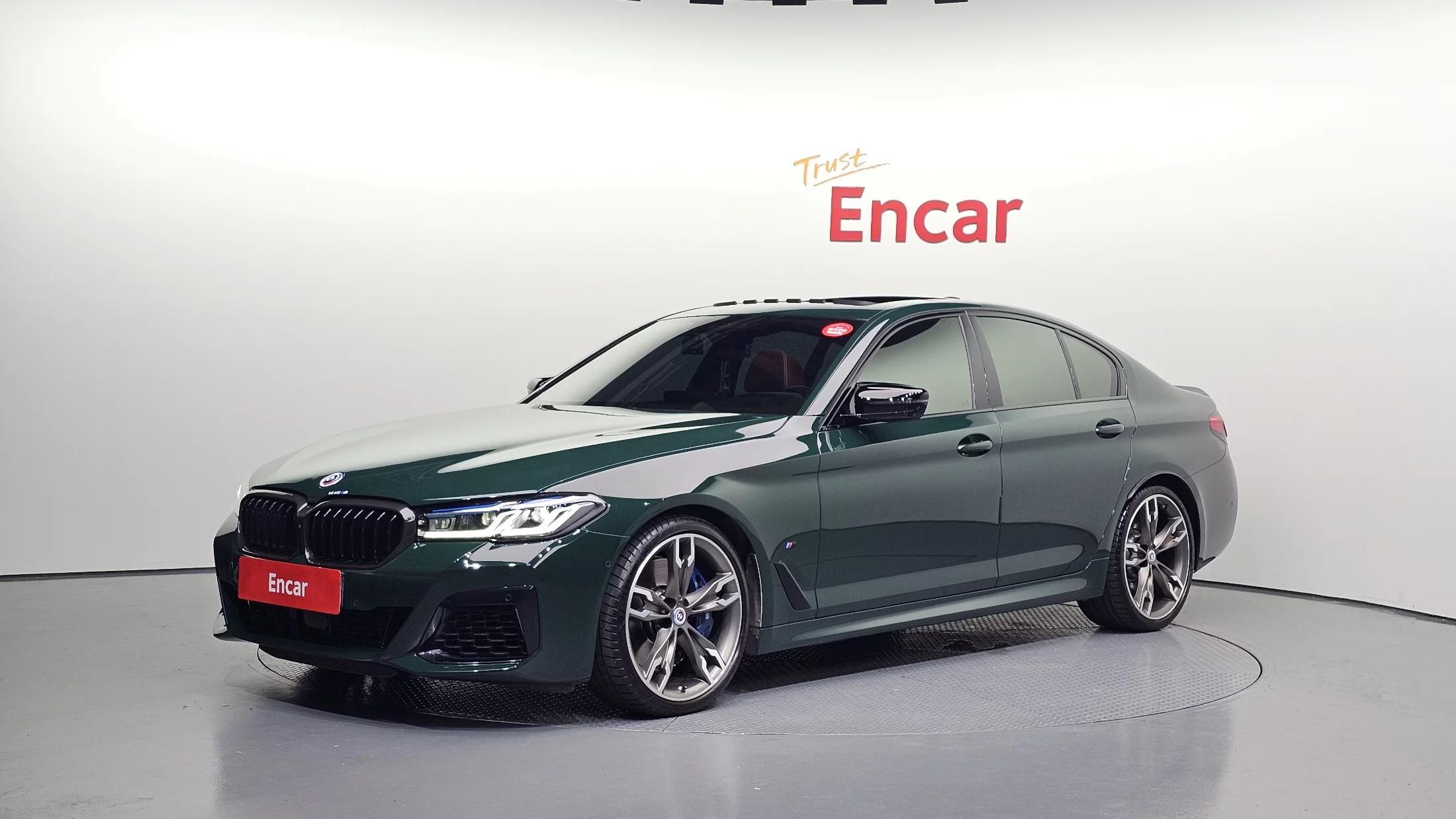 BMW 5-Series M550i xDrive, 2021 г. 55981 км.