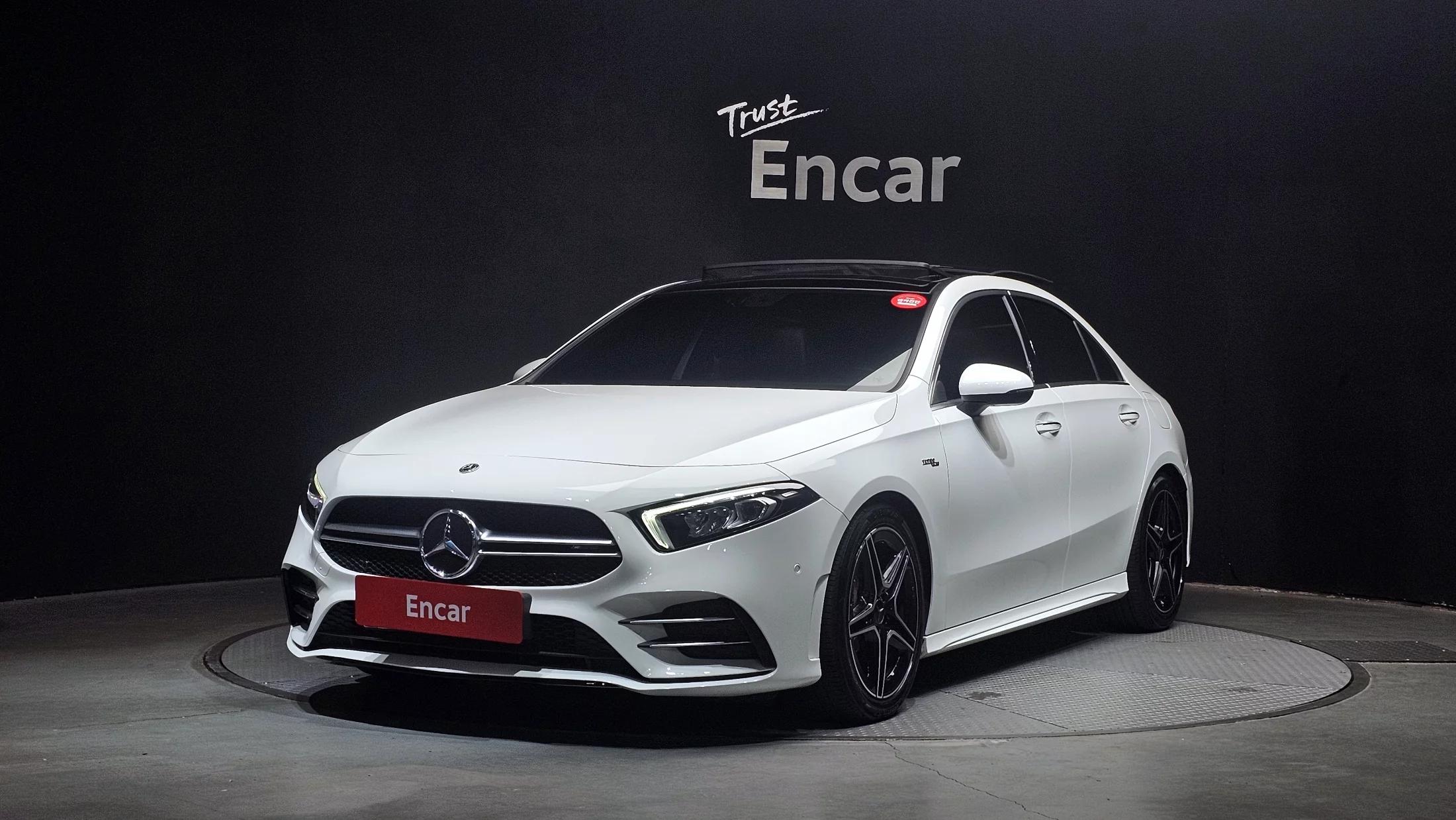 Mercedes-Benz A-Class AMG A35 4MATIC Sedan, 2021 г. 58193 км.