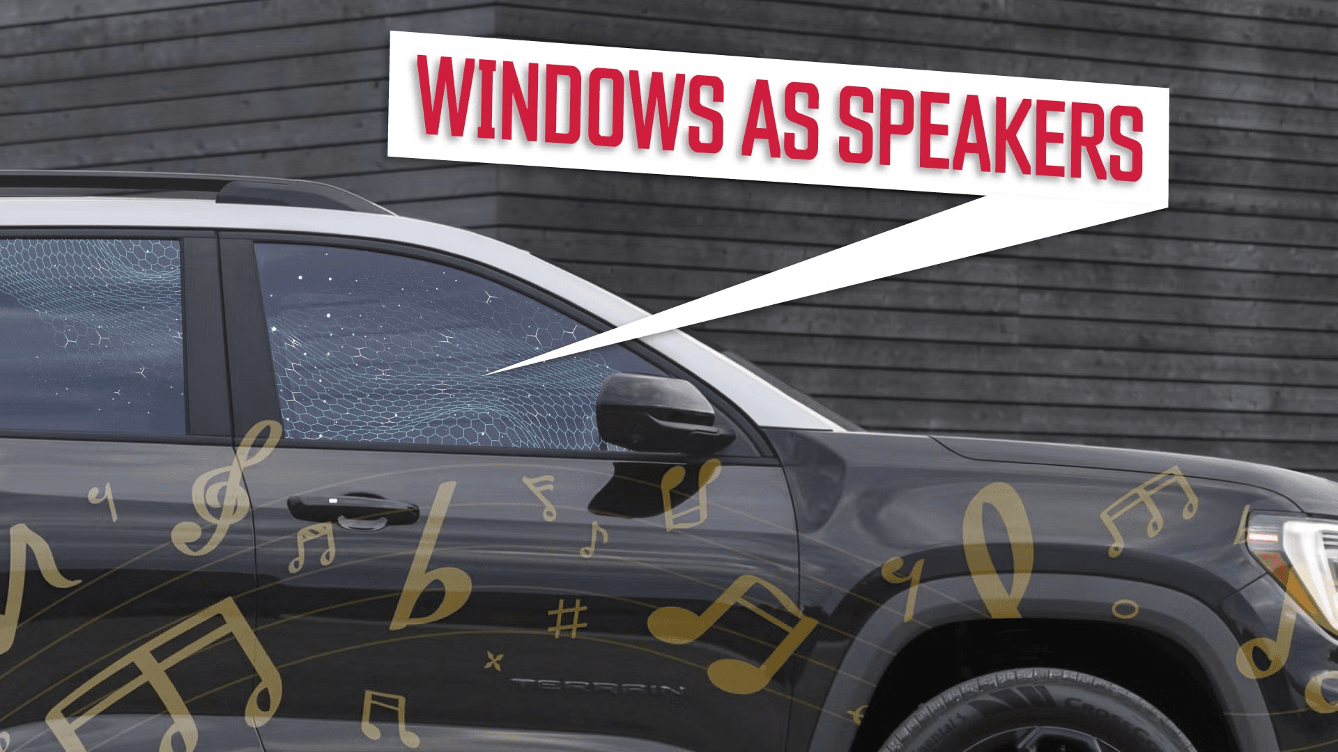 Невидимые динамики GM идеально подходят для следующего легкого спортивного автомобиля