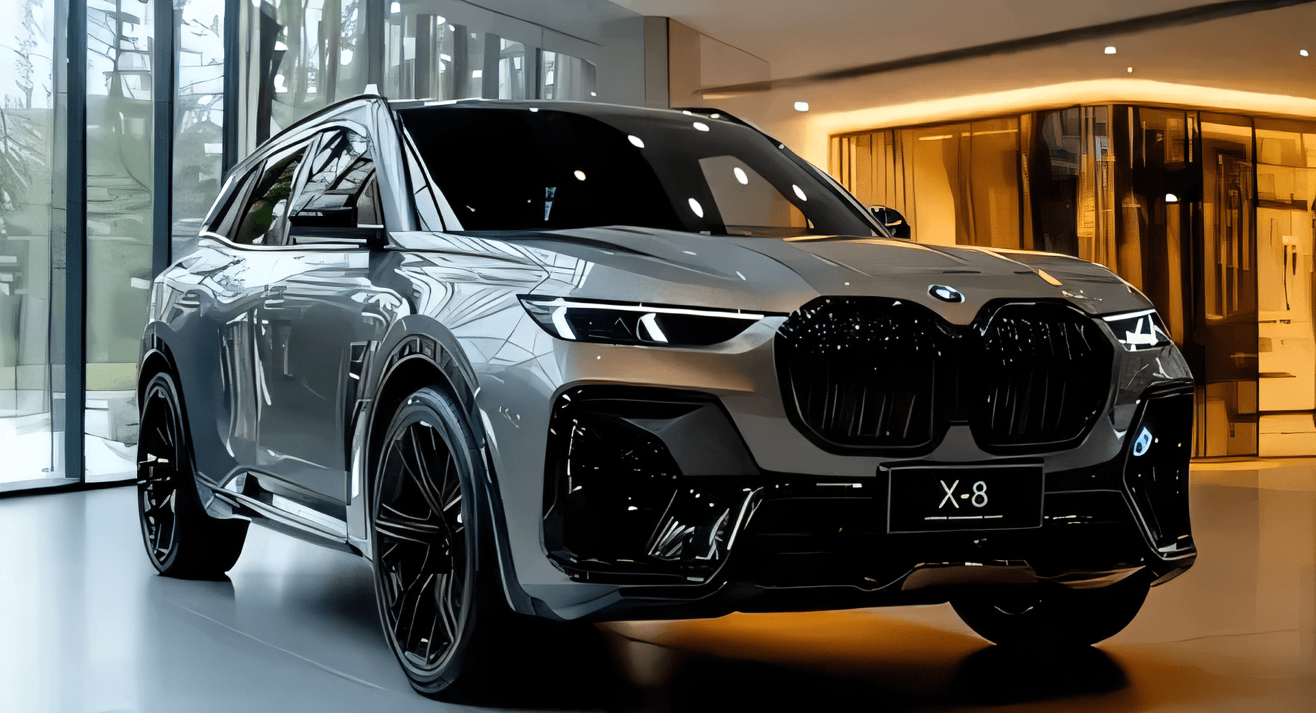 Новый флагман BMW: первый взгляд на BMW X8!