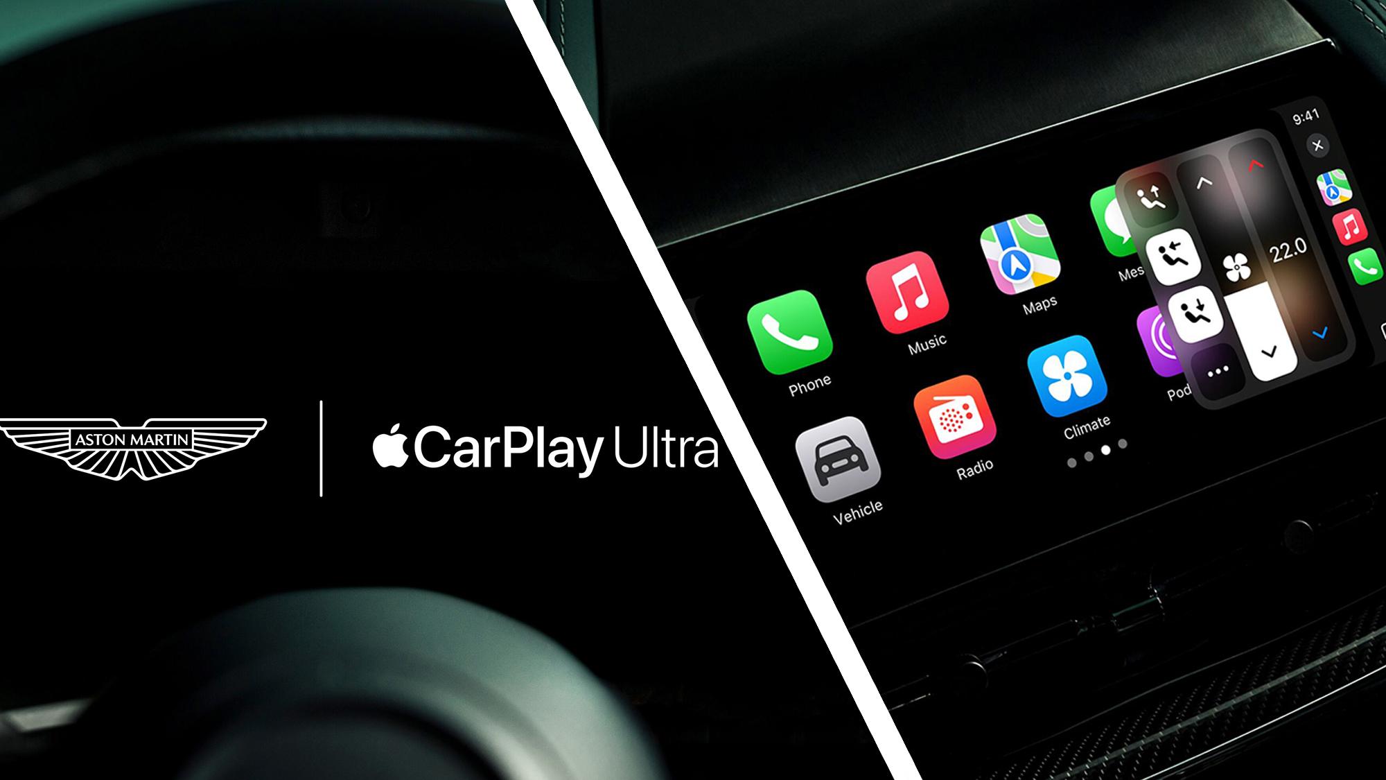 CarPlay Ultra официально дебютировал: первым его получил Aston Martin