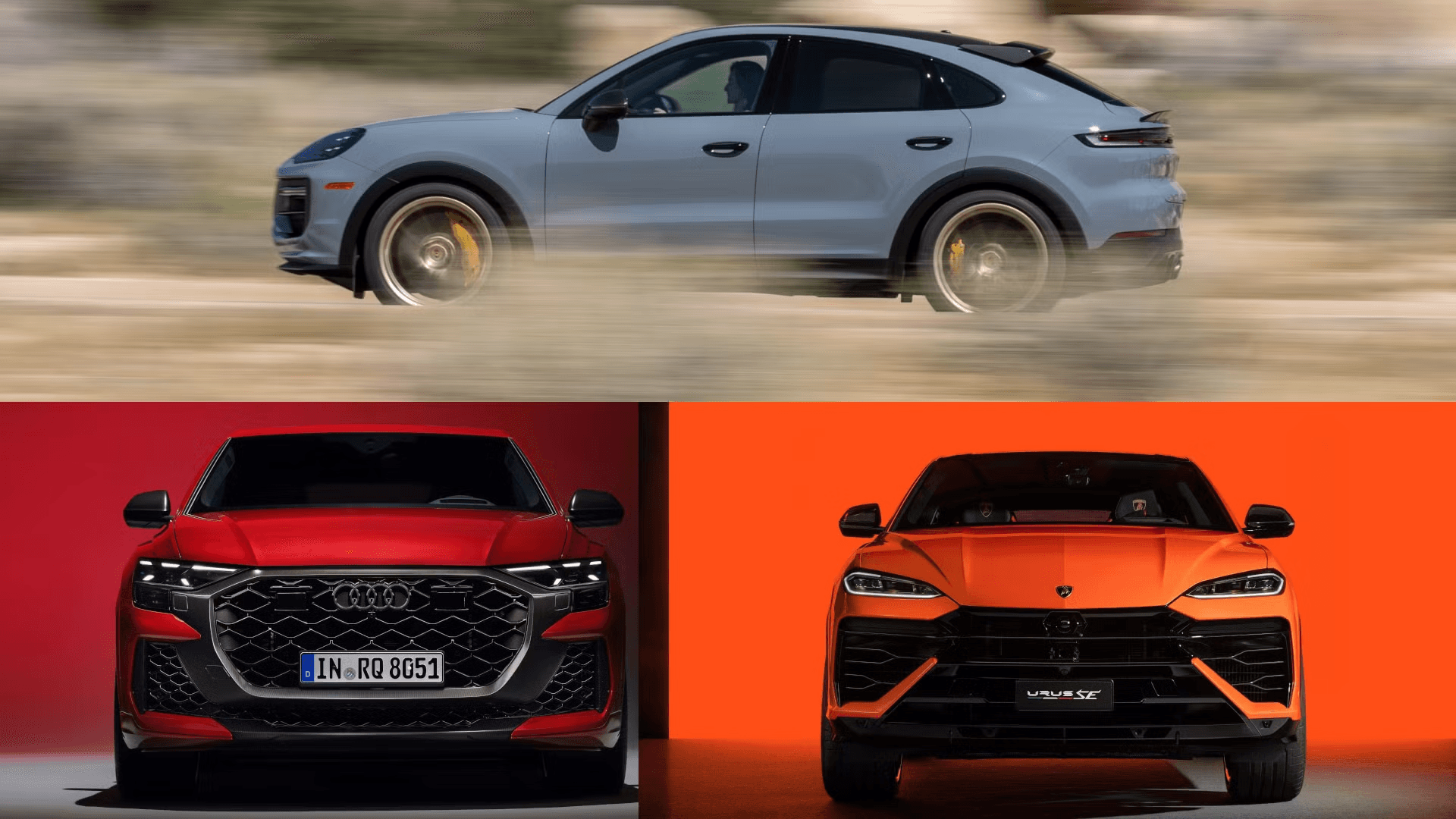 Audi, Lamborghini или Porsche: какой супервнедорожник подойдёт именно вам?